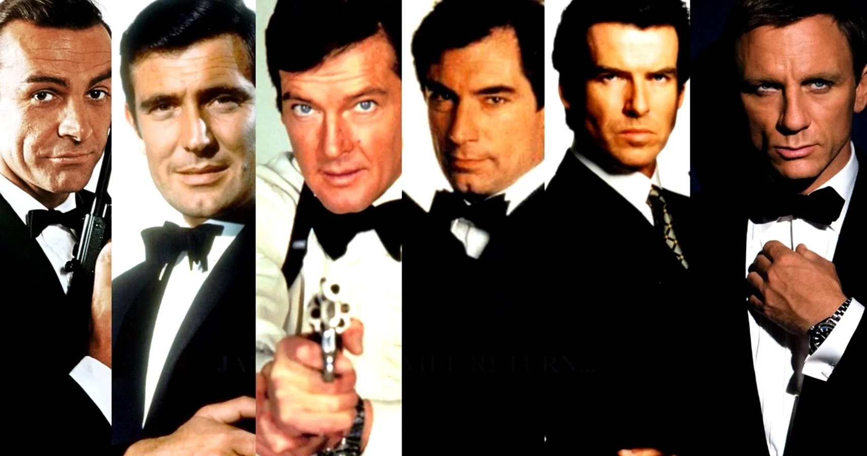 James bond Actors images poster