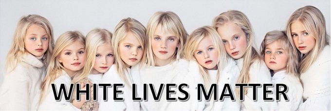 white lives matter logo