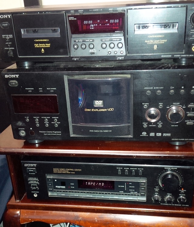 my sony stereo components